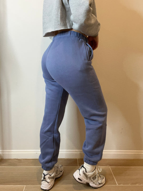 Destiny Plush Sweatpants (French Blue)